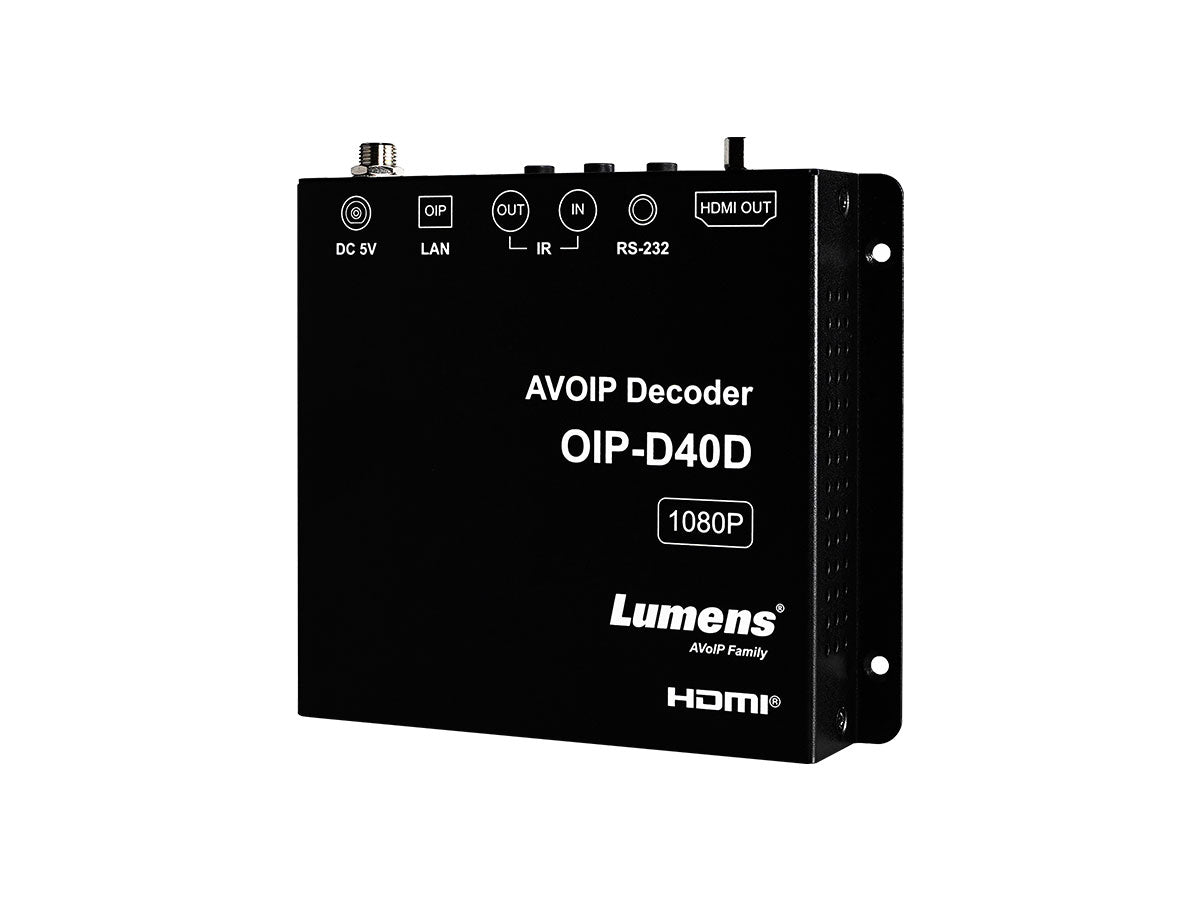 Lumens OIP-D40D Full HD 1G Decoder