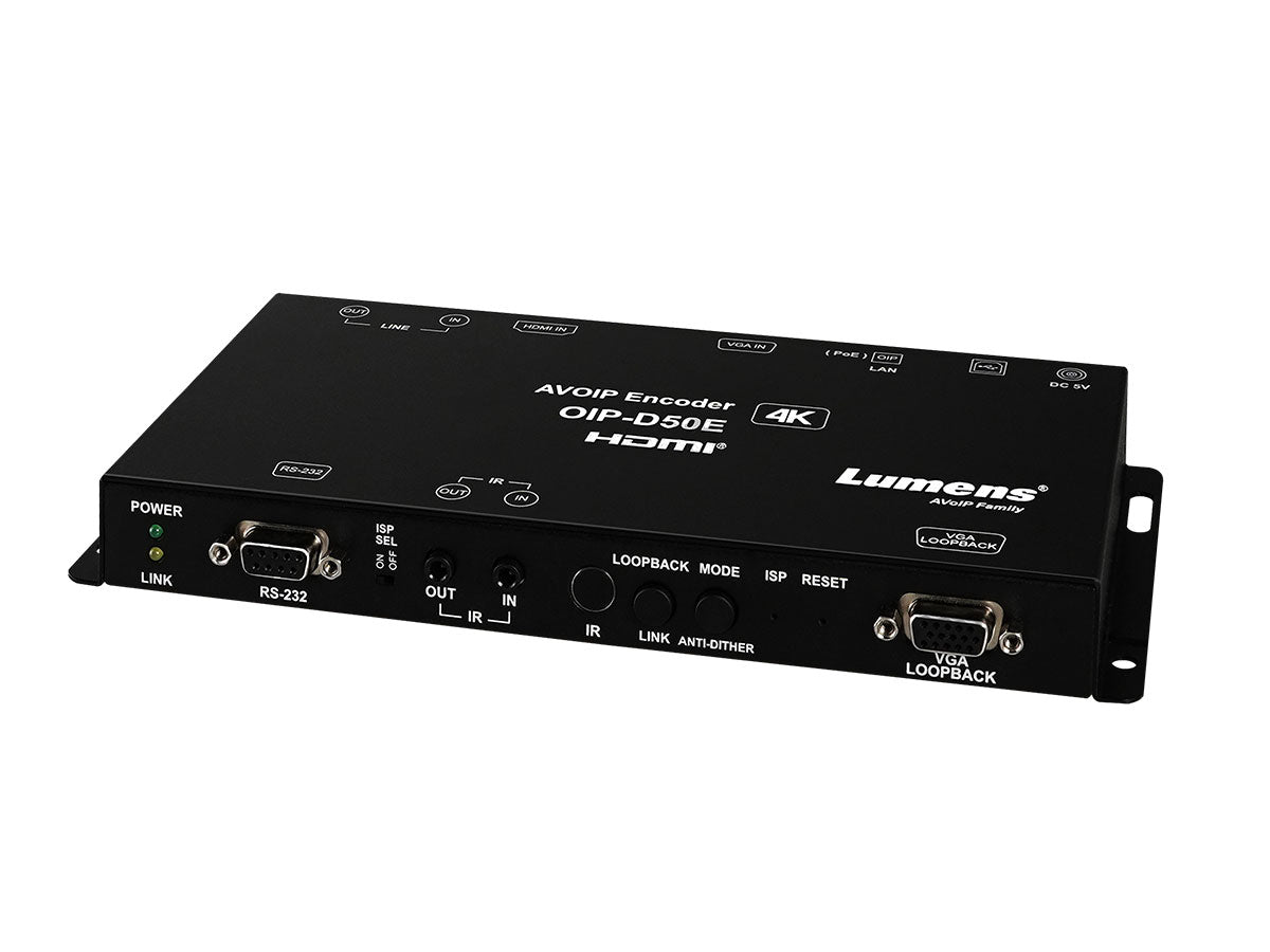 Lumens OIP-D50E 4K 1G Encoder