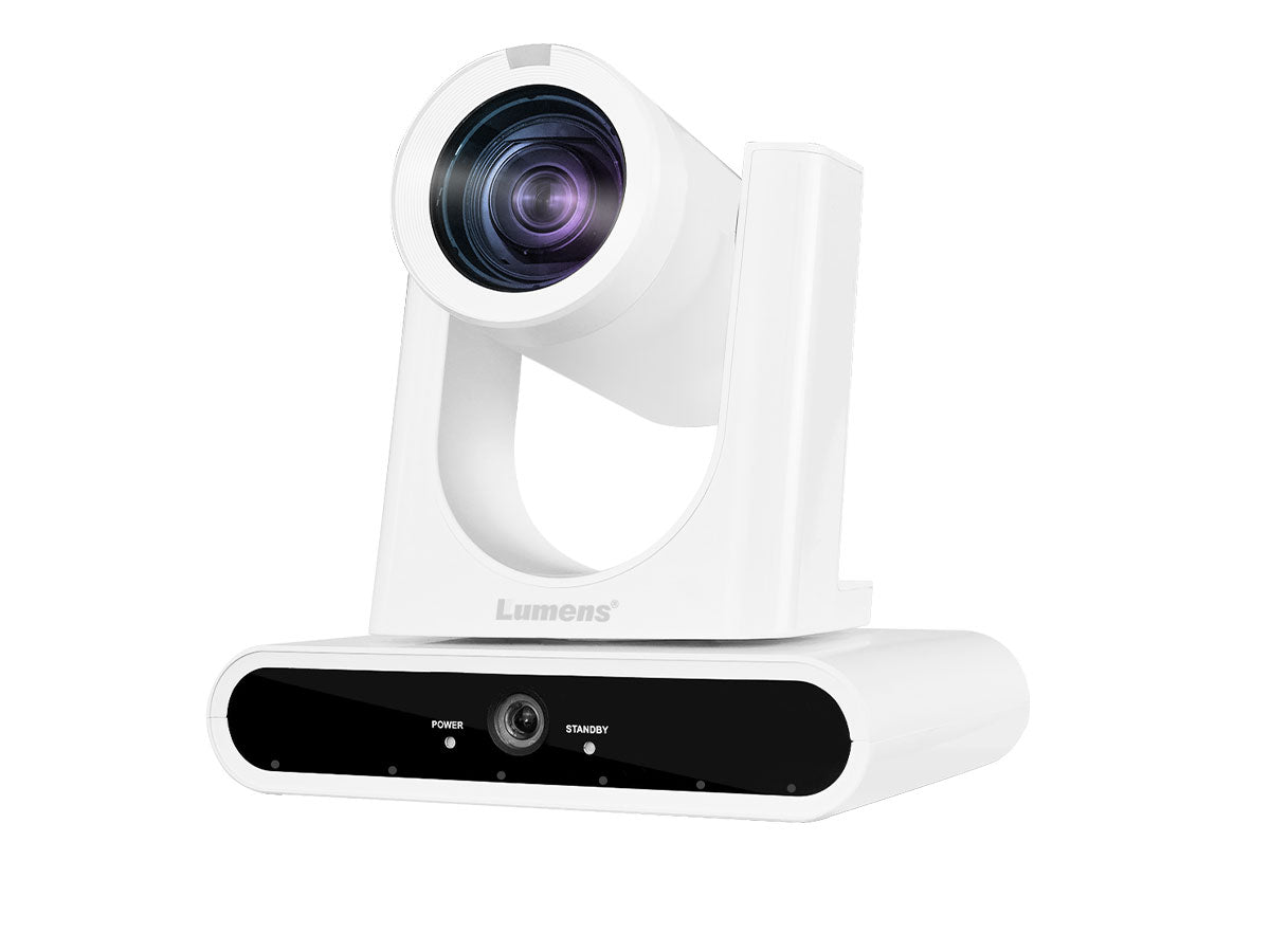 Lumens VC-TR60A 4K Dual Lens Speaker Tracking Camera - White
