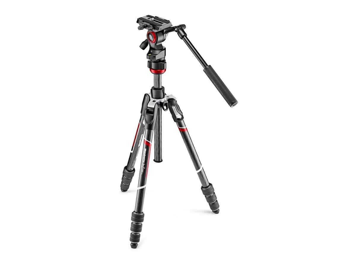 Manfrotto Befree Live Carbon Fibre Twist, Video Head