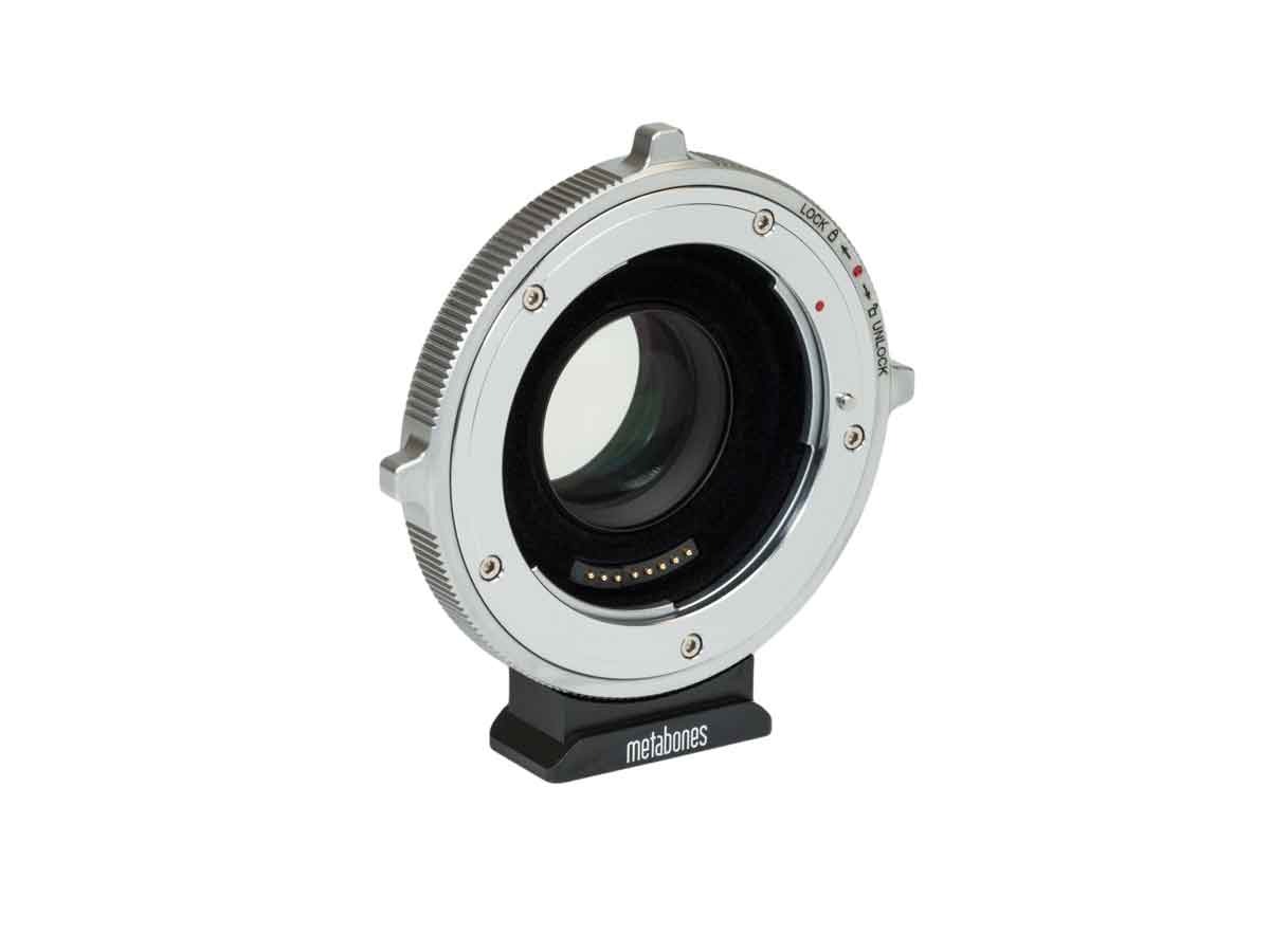 Metabones Canon EF to BMPCC4K T CINE Speed Booster ULTRA 0.71x. For BMPCC 4K Camera with APS-C & Full Frame Lenses + CINE Lock