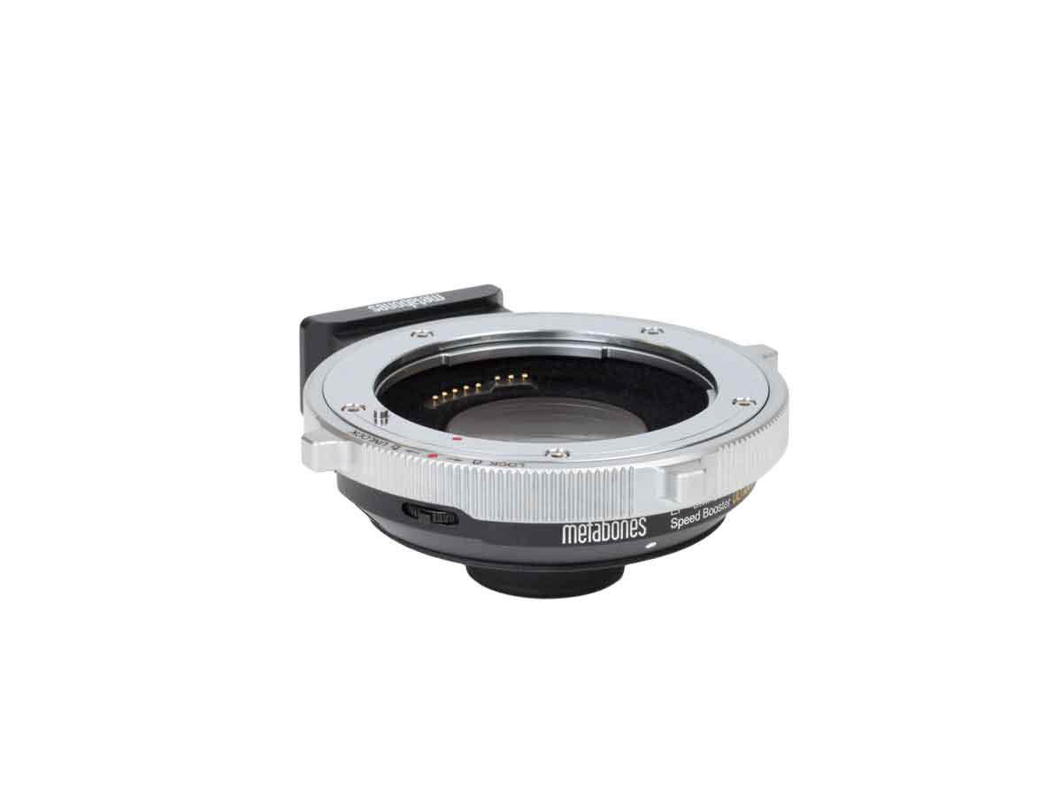 Metabones Canon EF to BMPCC4K T CINE Speed Booster ULTRA 0.71x. For BMPCC 4K Camera with APS-C & Full Frame Lenses + CINE Lock