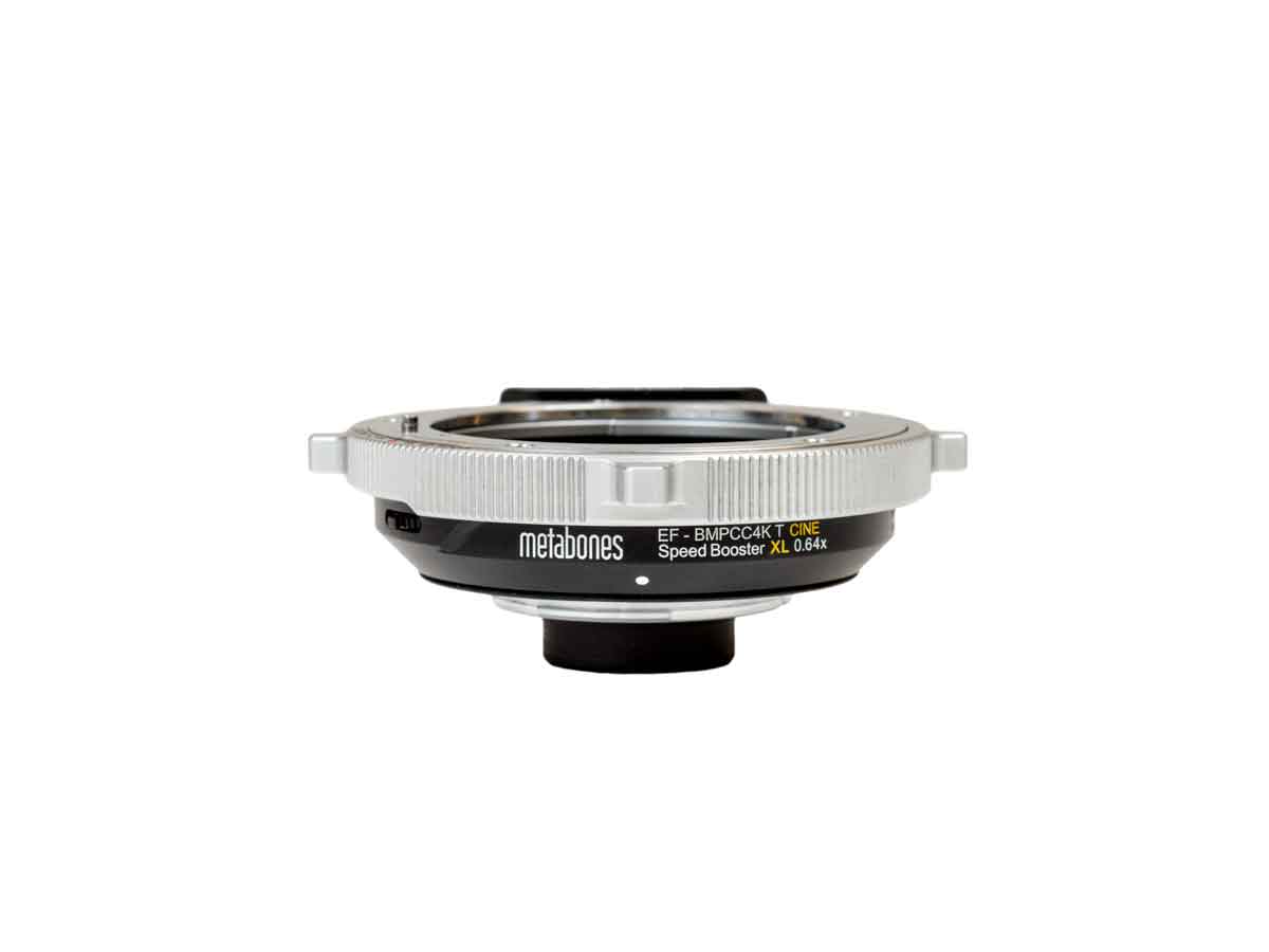 Metabones Canon EF to BMPCC4K T CINE Speed Booster ULTRA 0.64x. For BMPCC 4K camera with Full Frame Lenses + CINE Lock