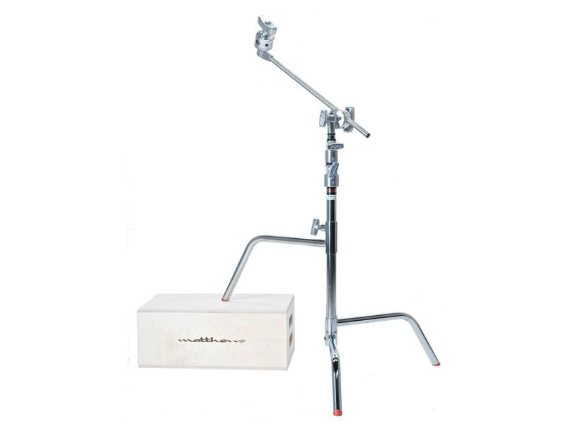 Matthews Hollywood 20" Double Riser Sliding Leg, w/ Grip Head and Arm