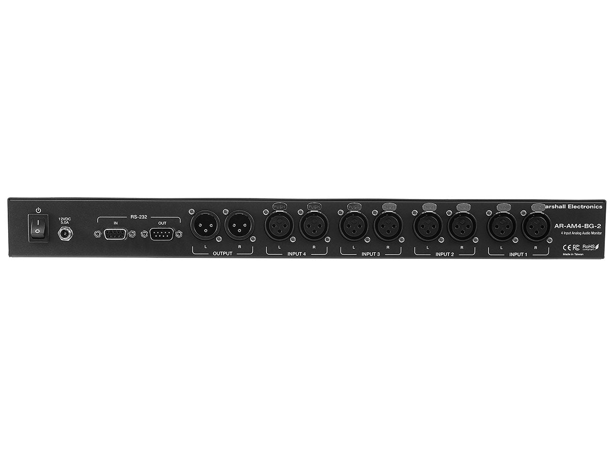 Marshall Electronics AR-AM4-BG-2 Analog Audio Monitor