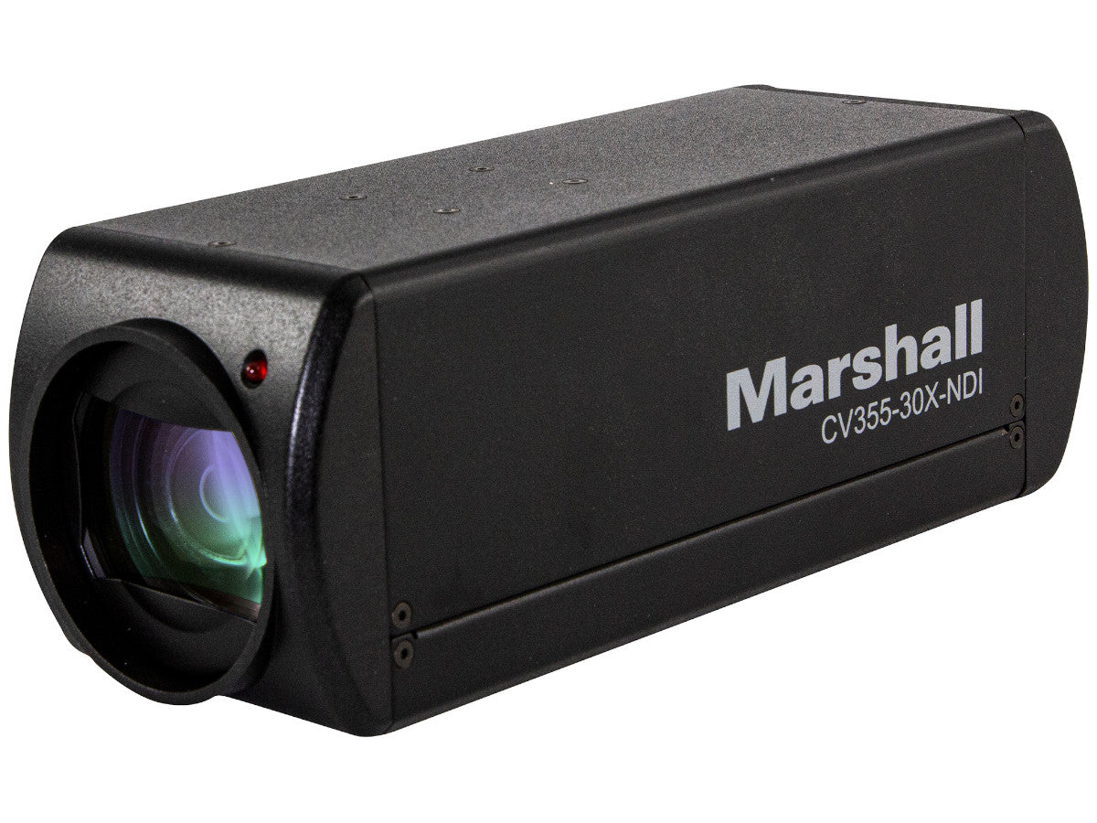 Marshall HD Zoom Block Camera with 4.6mm-135mm 30x Zoom Lens - NDI|HX, 3G/HD-SDI & HDMI Output