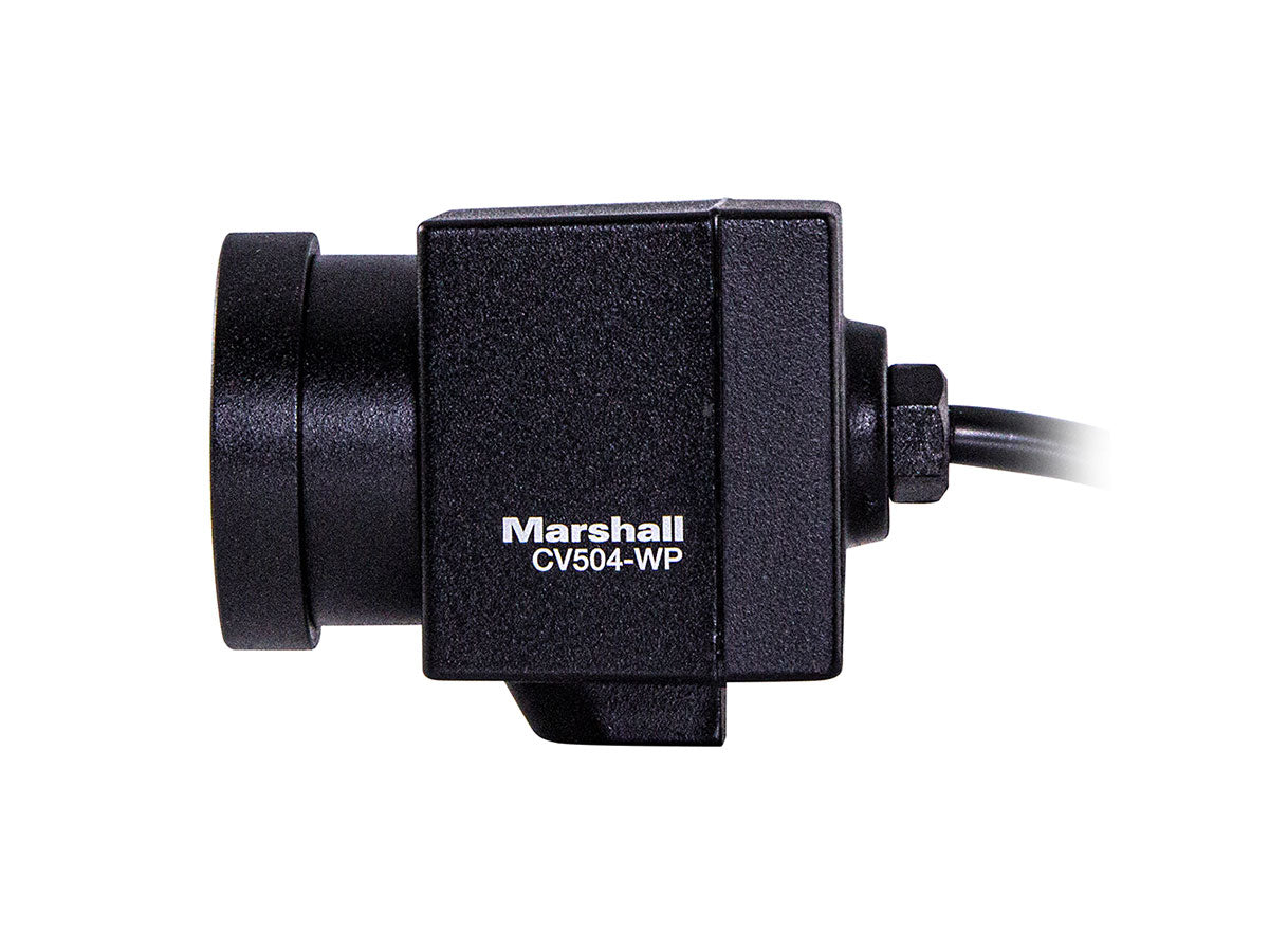 Marshall Electronics IP67 Weatherproof Mini Broadcast Camera with 4.0mm Interchangeable Lens - 3G-SDI Output