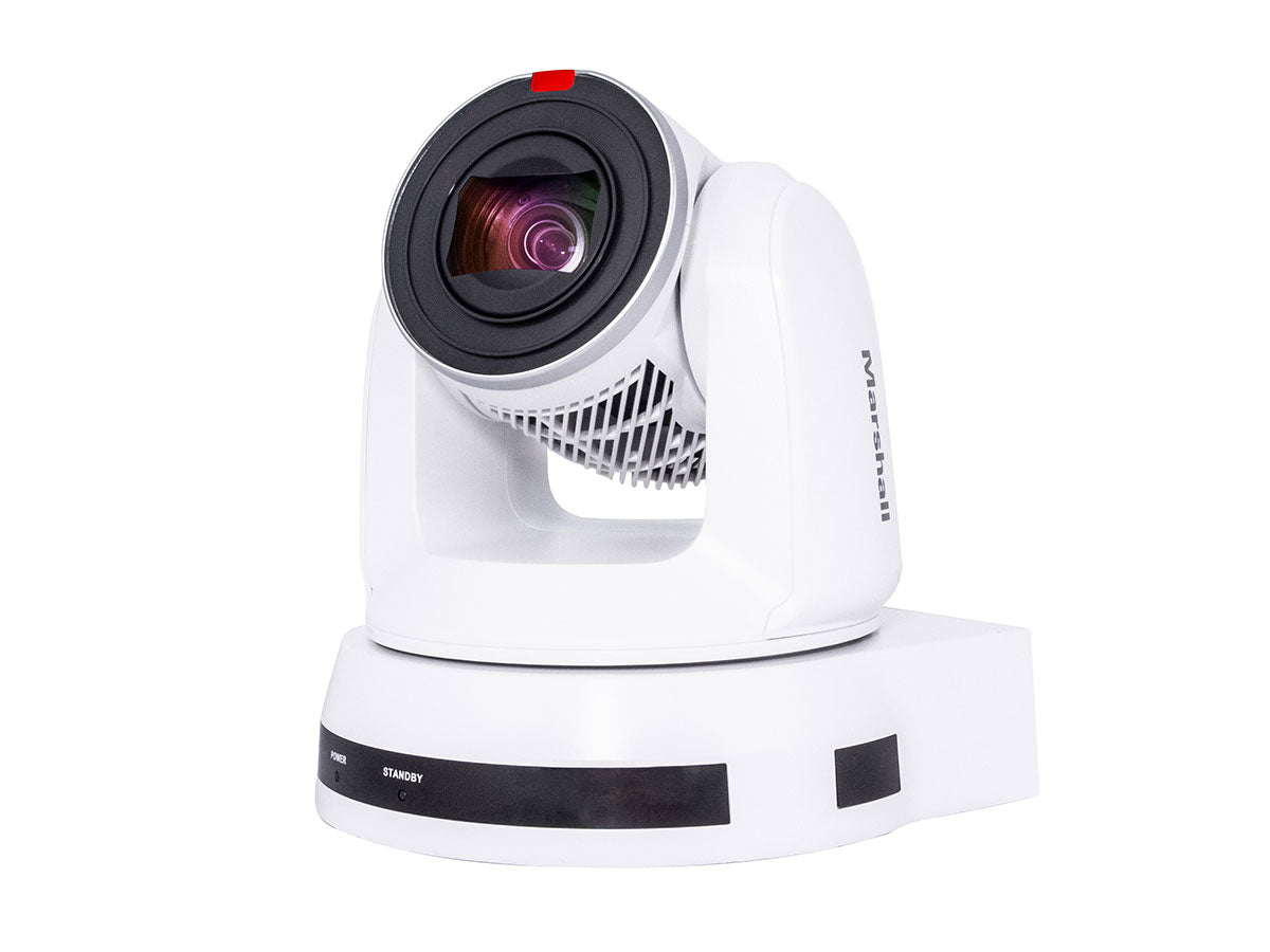 Marshall Electronics CV630IP 4K (UHD) PTZ Camera with 4.6mm-135mm 30x Zoom Lens - White