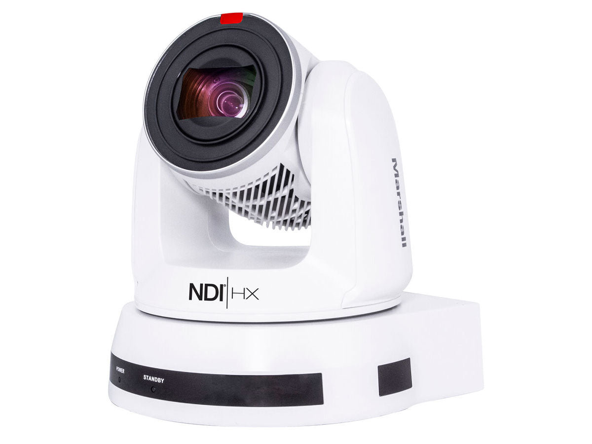Marshall Electronics CV630-NDIW 4K NDI PTZ Camera - White