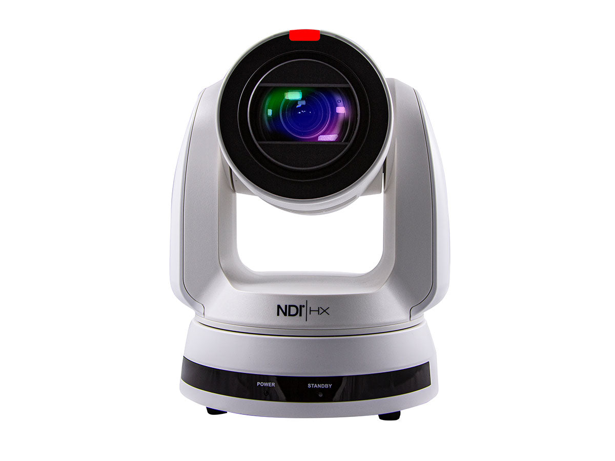Marshall Electronics 4K (UHD60) NDI PTZ Camera with 6.5mm-202mm 30x Zoom Lens - 12G-SDI, HDMI & NDI|HX3 Outputs (White)