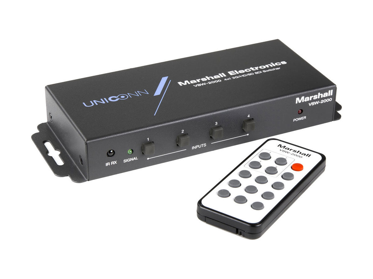 Marshall Electronics VSW-2000 4x1 3G-SDI Switcher