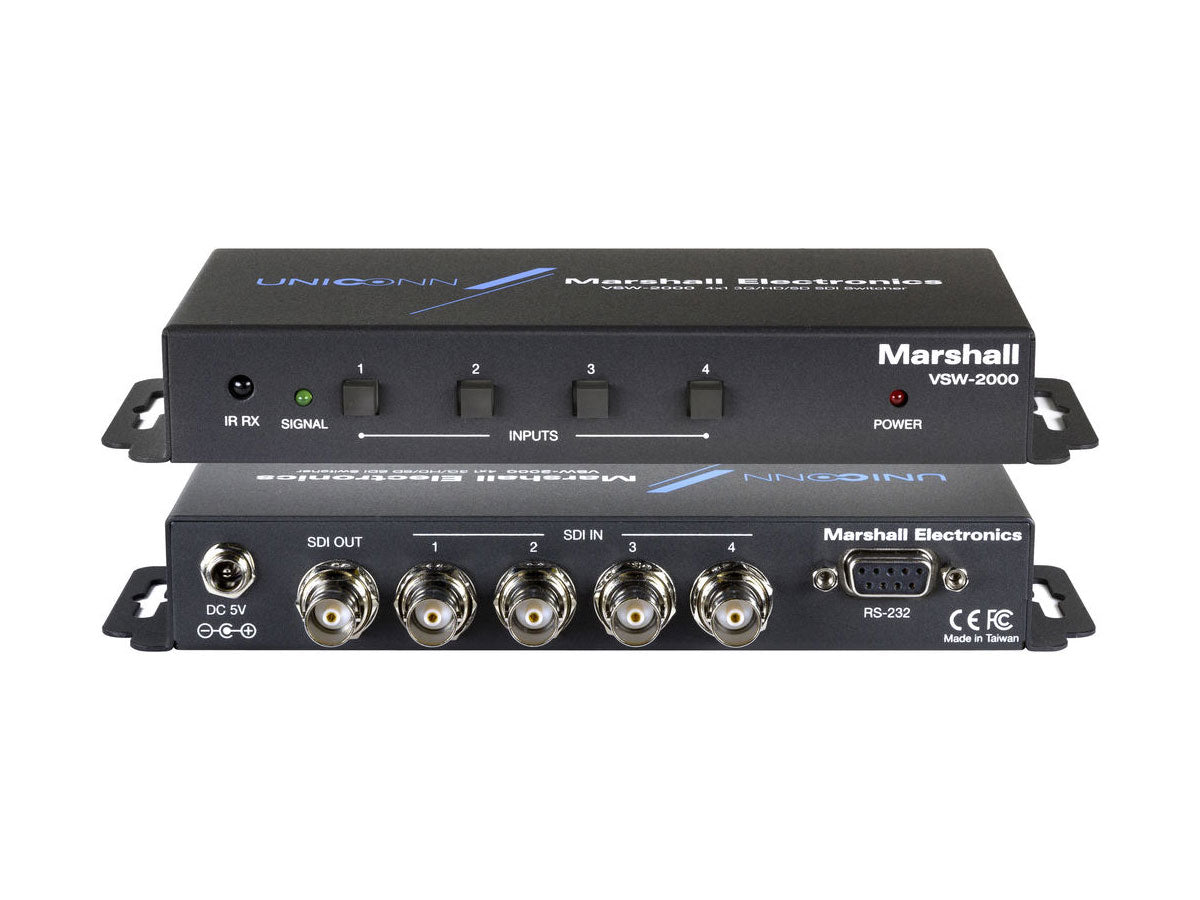 Marshall Electronics VSW-2000 4x1 3G-SDI Switcher