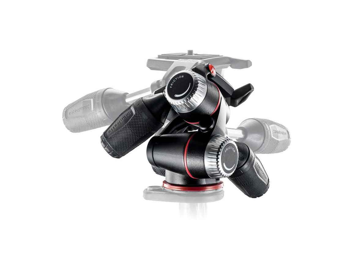 Manfrotto X-PRO 3-Way Head with Retractable Levers & Friction Controls