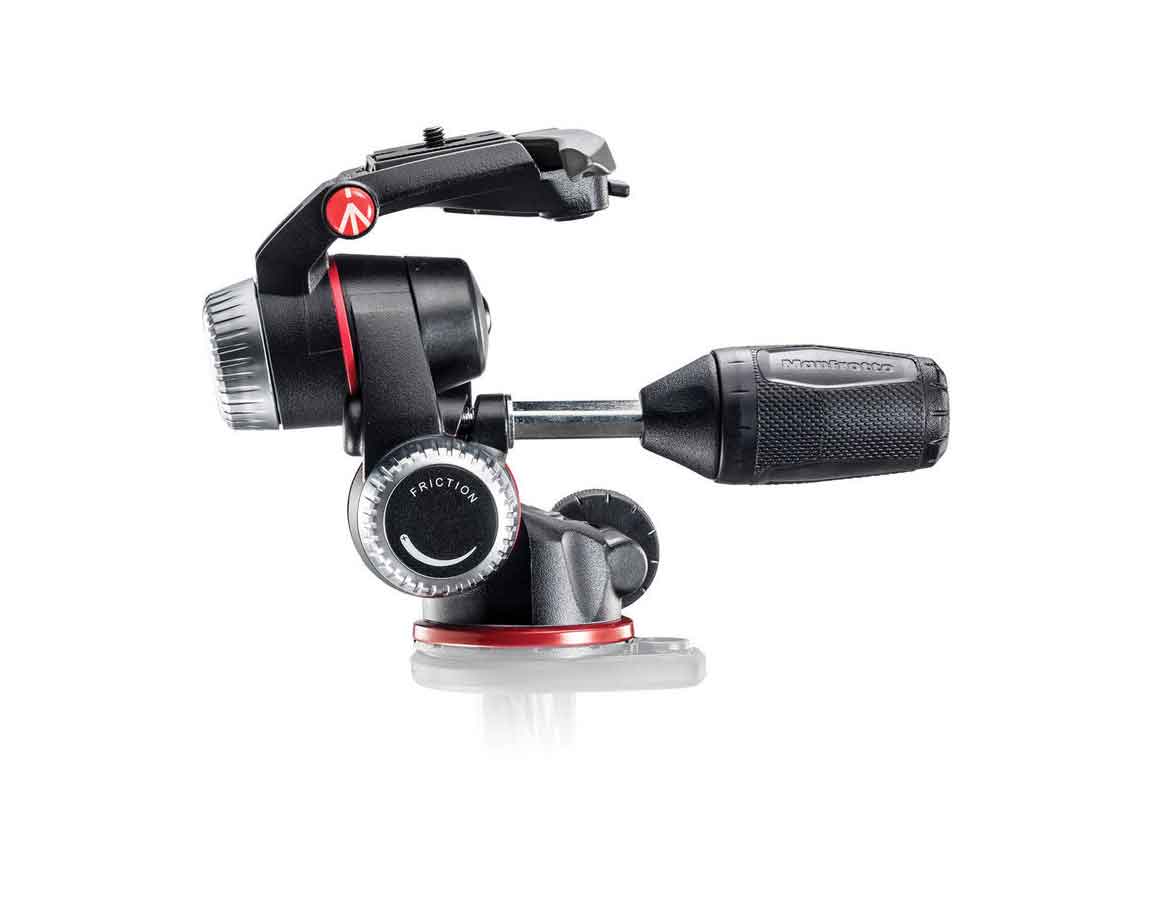 Manfrotto X-PRO 3-Way Head with Retractable Levers & Friction Controls