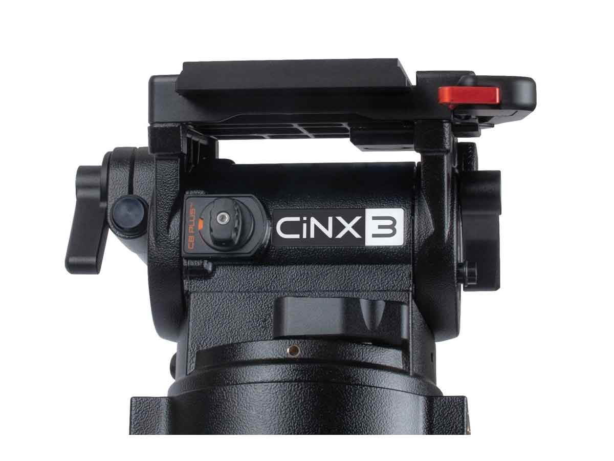 Miller CiNX 3 HDC 150mm 1-Stage Alloy Tripod System with Ground Spreader