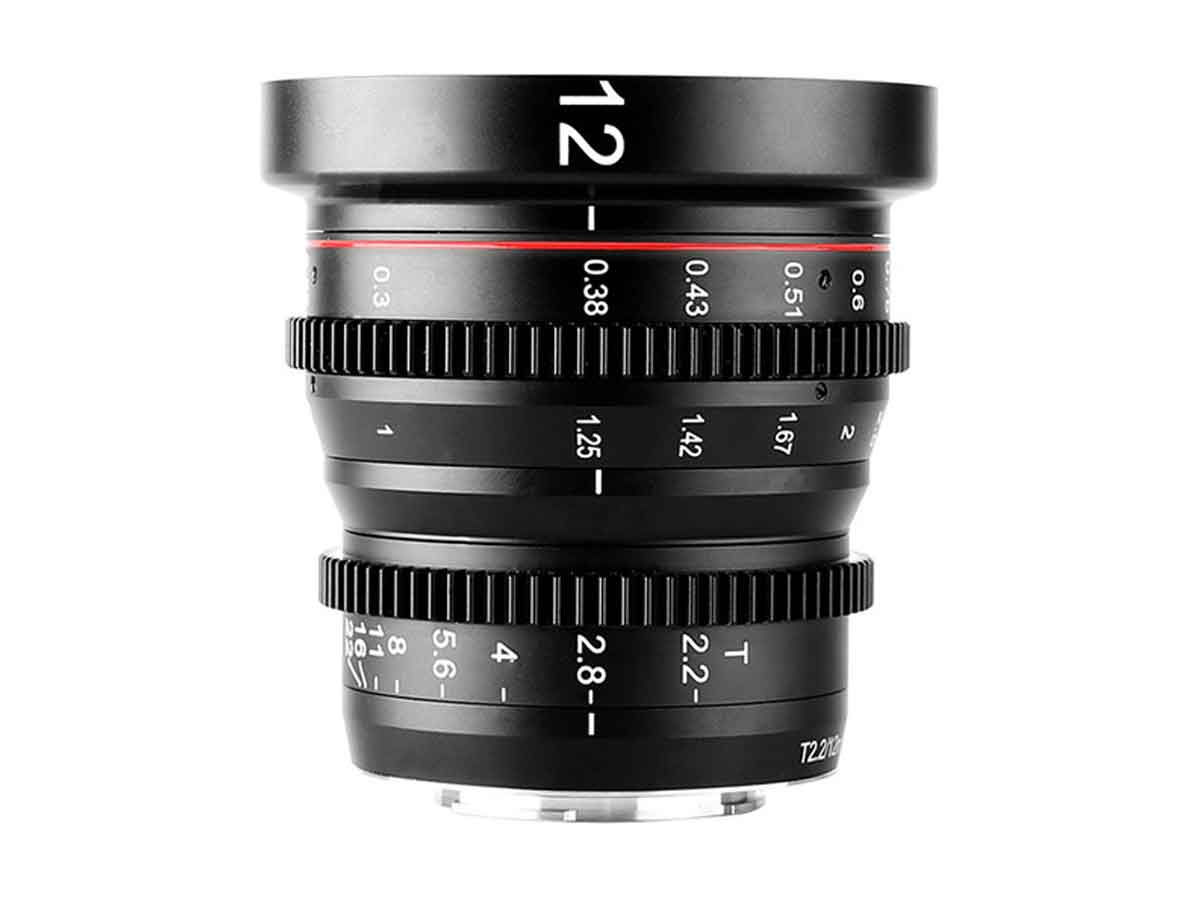 Meike 12mm T2.2 Manual Focus Cinema Lens - MFT Mount