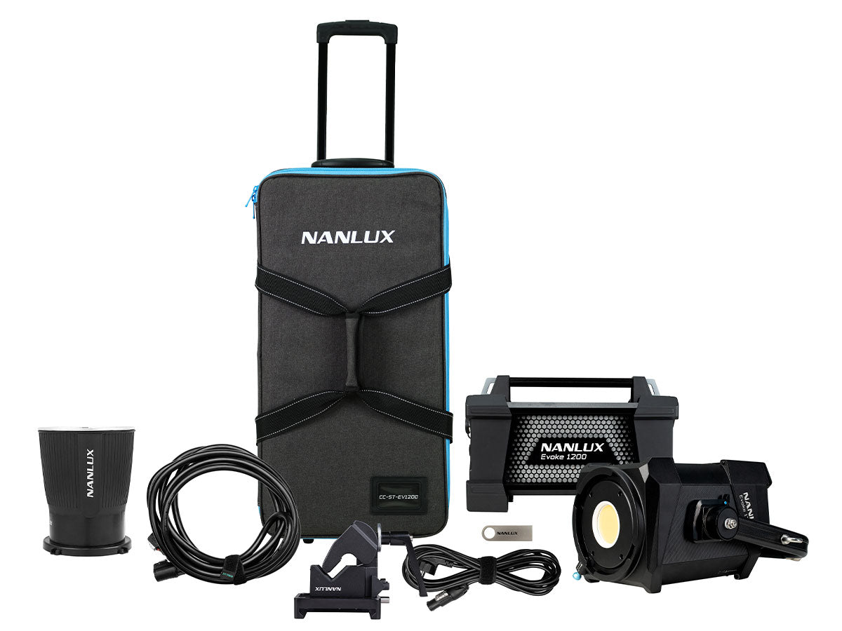 Nanlux Evoke 1200B LED Bi-Color Spot Light (With Trolley Case)