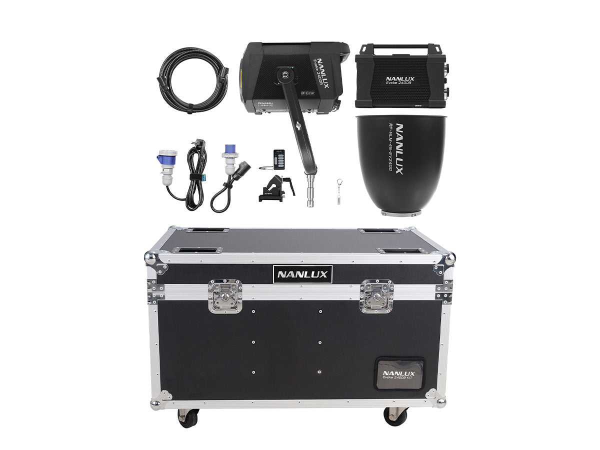 Nanlux Evoke 2400B Flight Case Kit