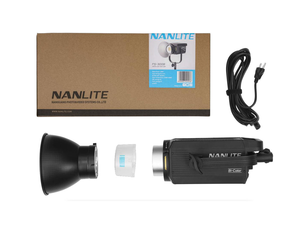 Nanlite FS 300B LED Bi-Colour Spot Light