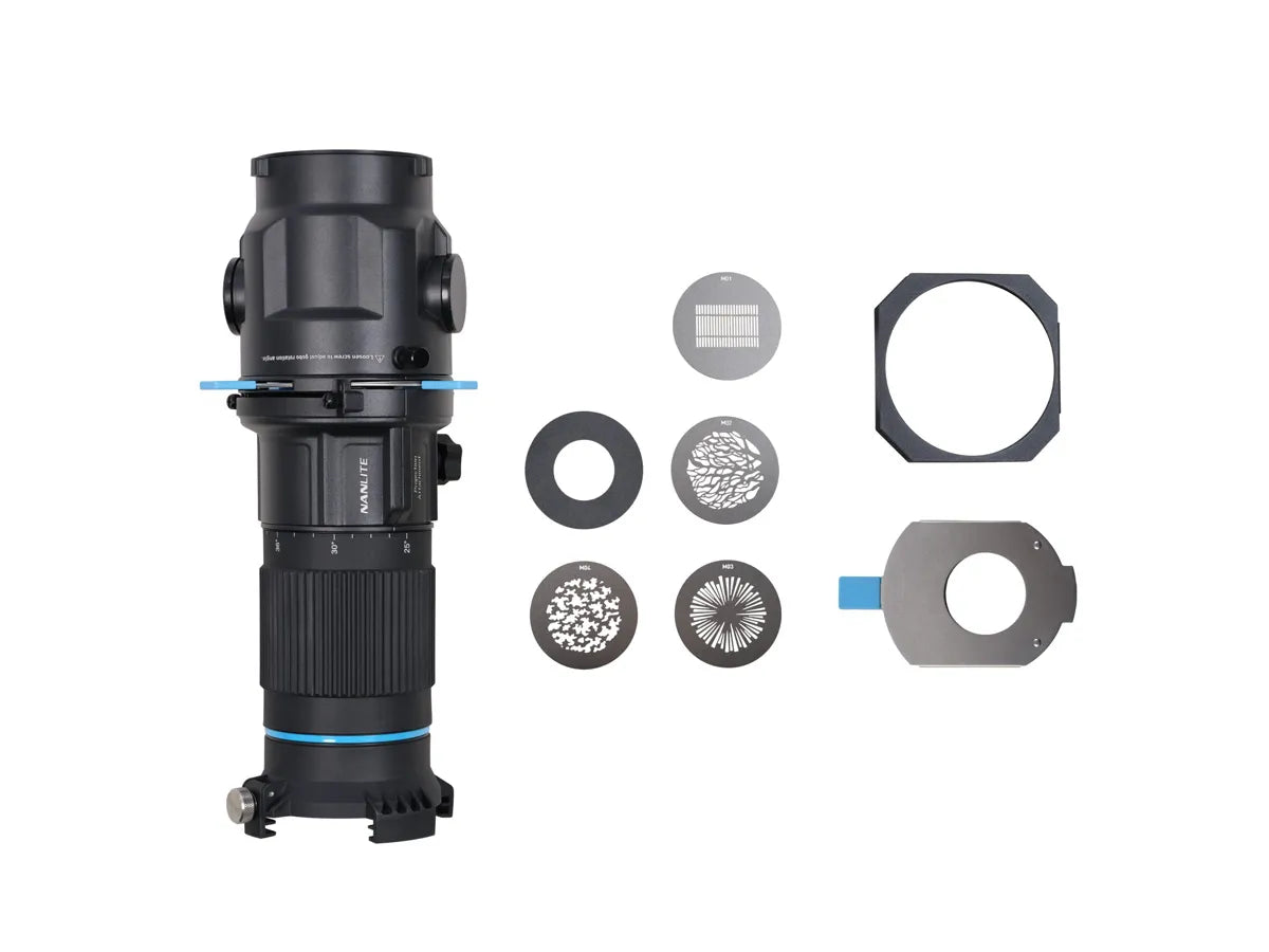 Nanlite Projection Attachment for Bowens Mount - 25° - 45° Lens
