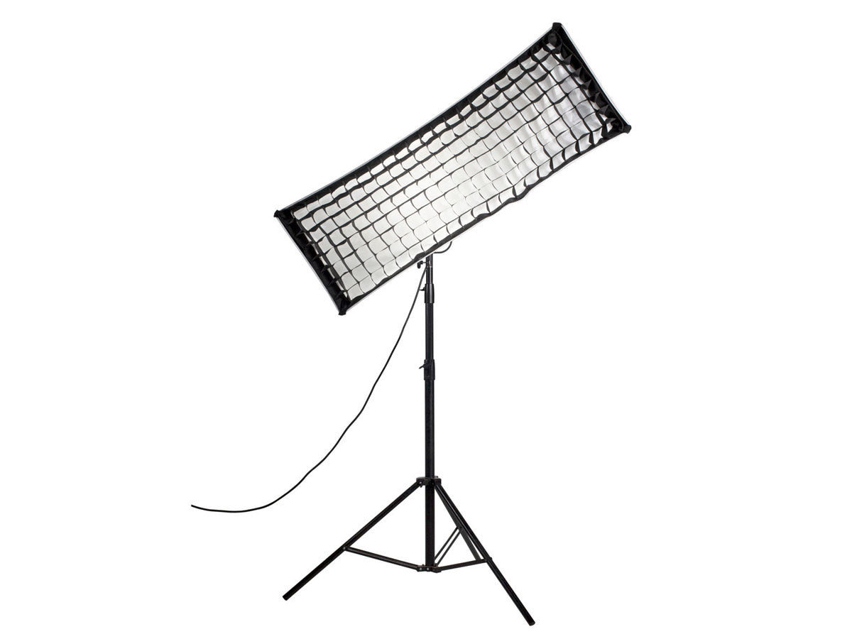 Nanlite Asymmetrical Stripbank Softbox with Bowens Mount (18x43in)