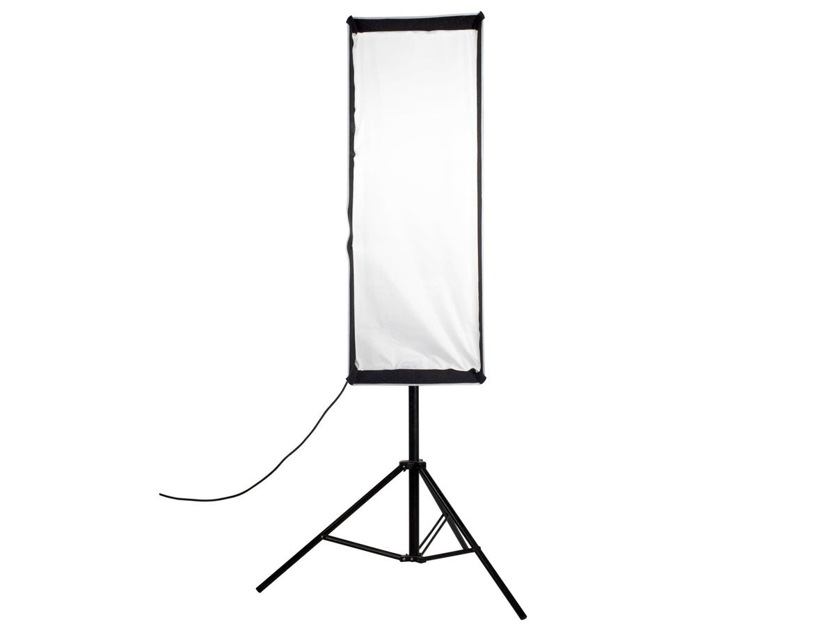 Nanlite Asymmetrical Stripbank Softbox with Bowens Mount (18x43in)