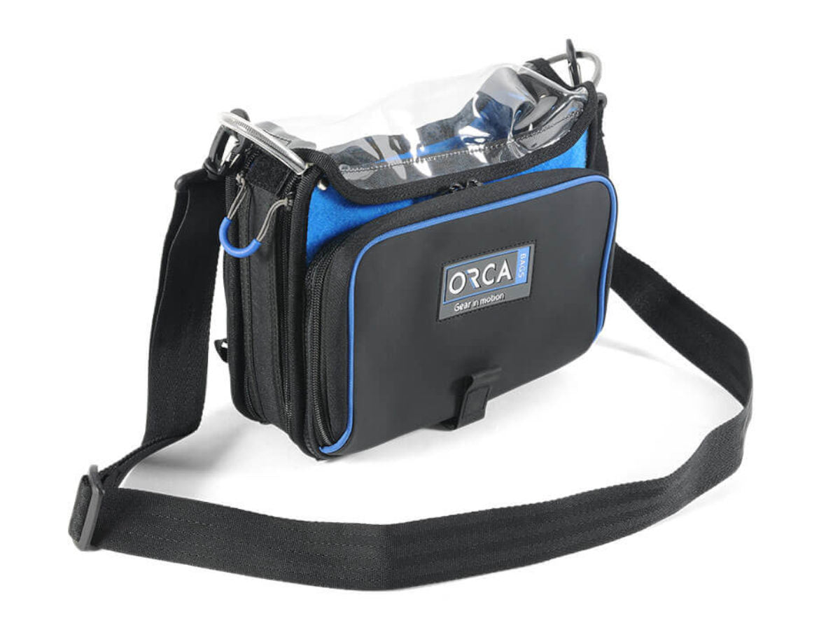 Orca OR-272 Low Profile Audio Mixer Bag for Zoom F4/F8N, Zaxcom Nova, Sound Devices MixPre-10