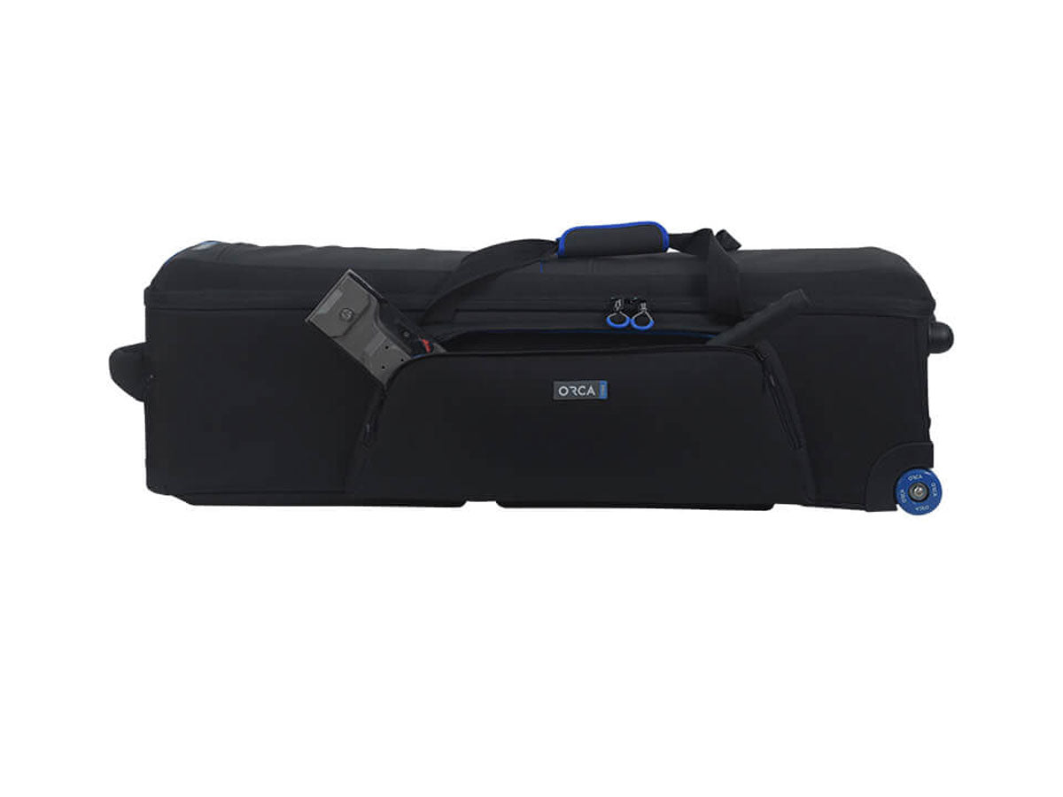 Orca OR- 74 Wheeled Tripod Bag (Medium, Black)