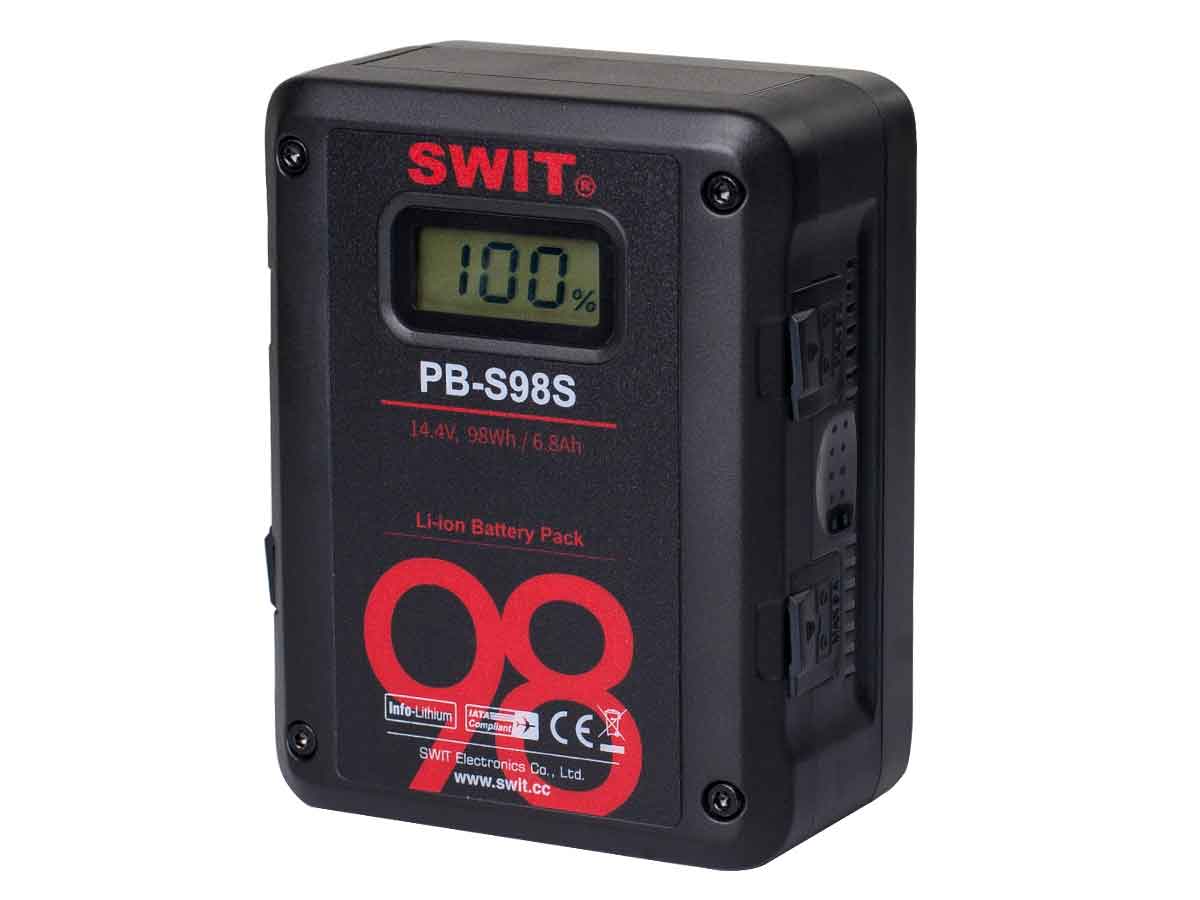 Swit 98Wh PB-S98S Square Digital Battery - V-Lock