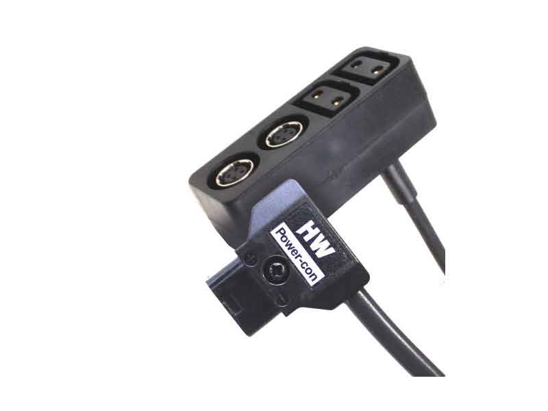 Hawk-Woods Power-Con - 2x Power-Con / 2x Hirose (f) - 30cm