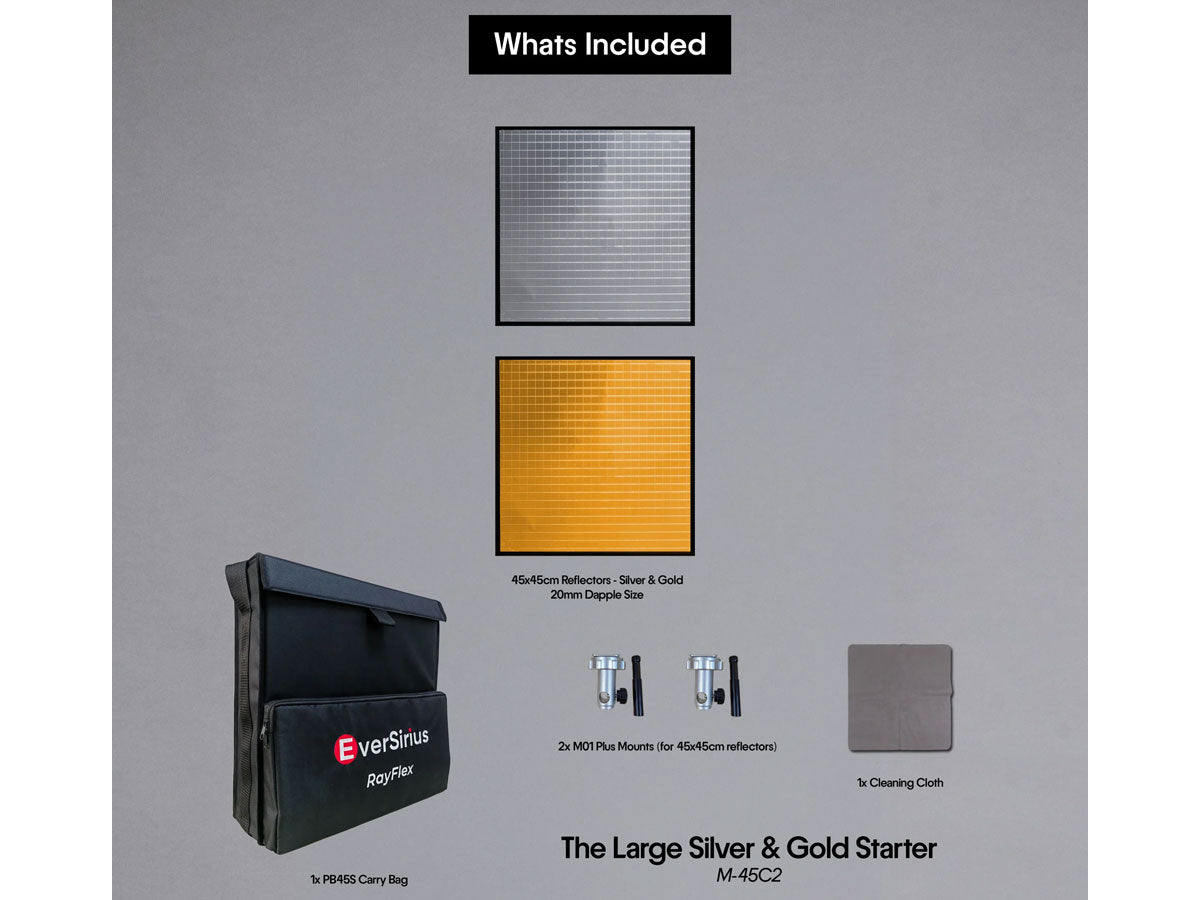 RayFlex - The Large Silver & Gold Starter /M-45C2