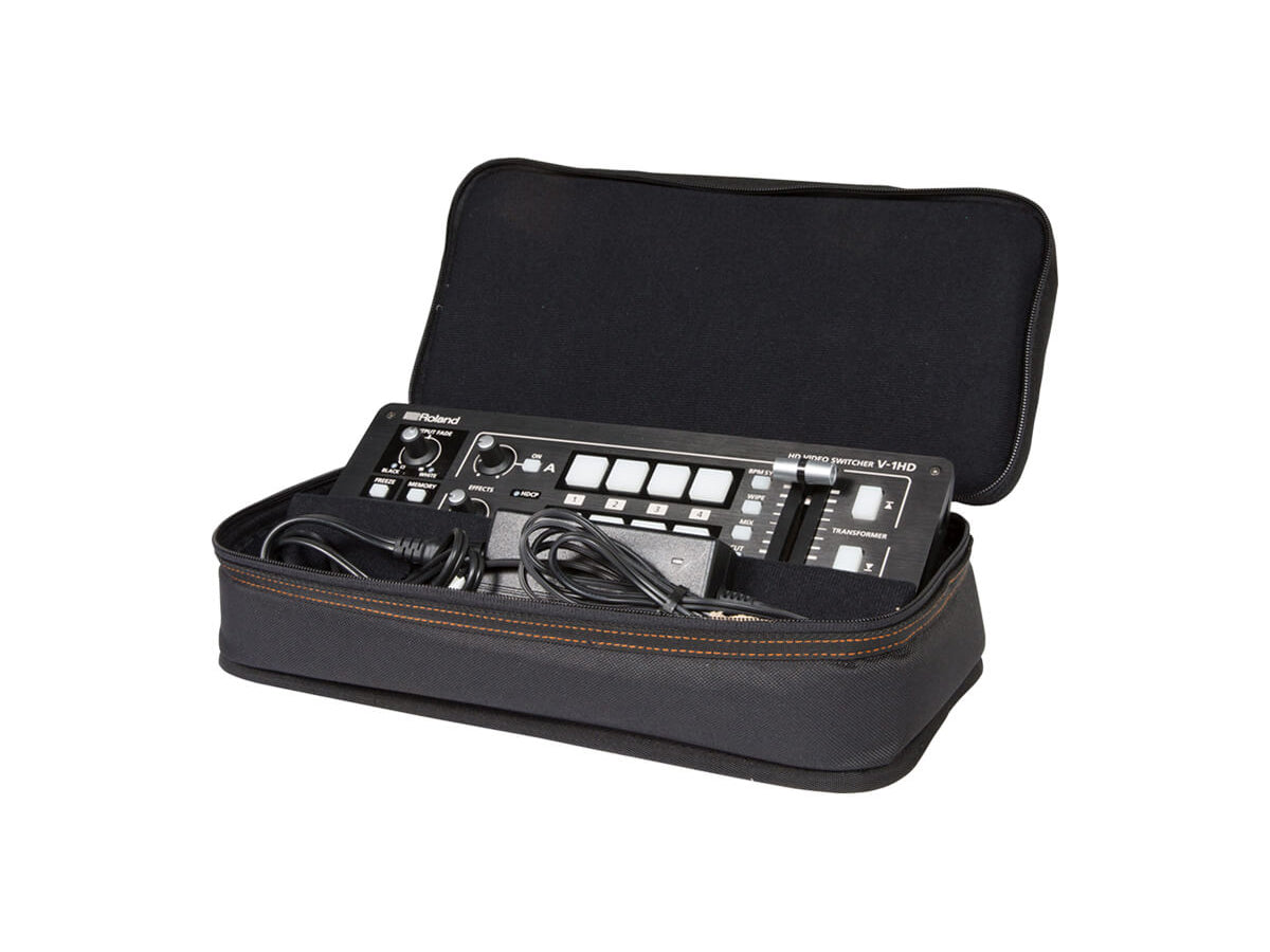 Roland CB-BV1 Carrying Bag for V-1HD, V-1HDâº, or V-1SDI Video Switcher