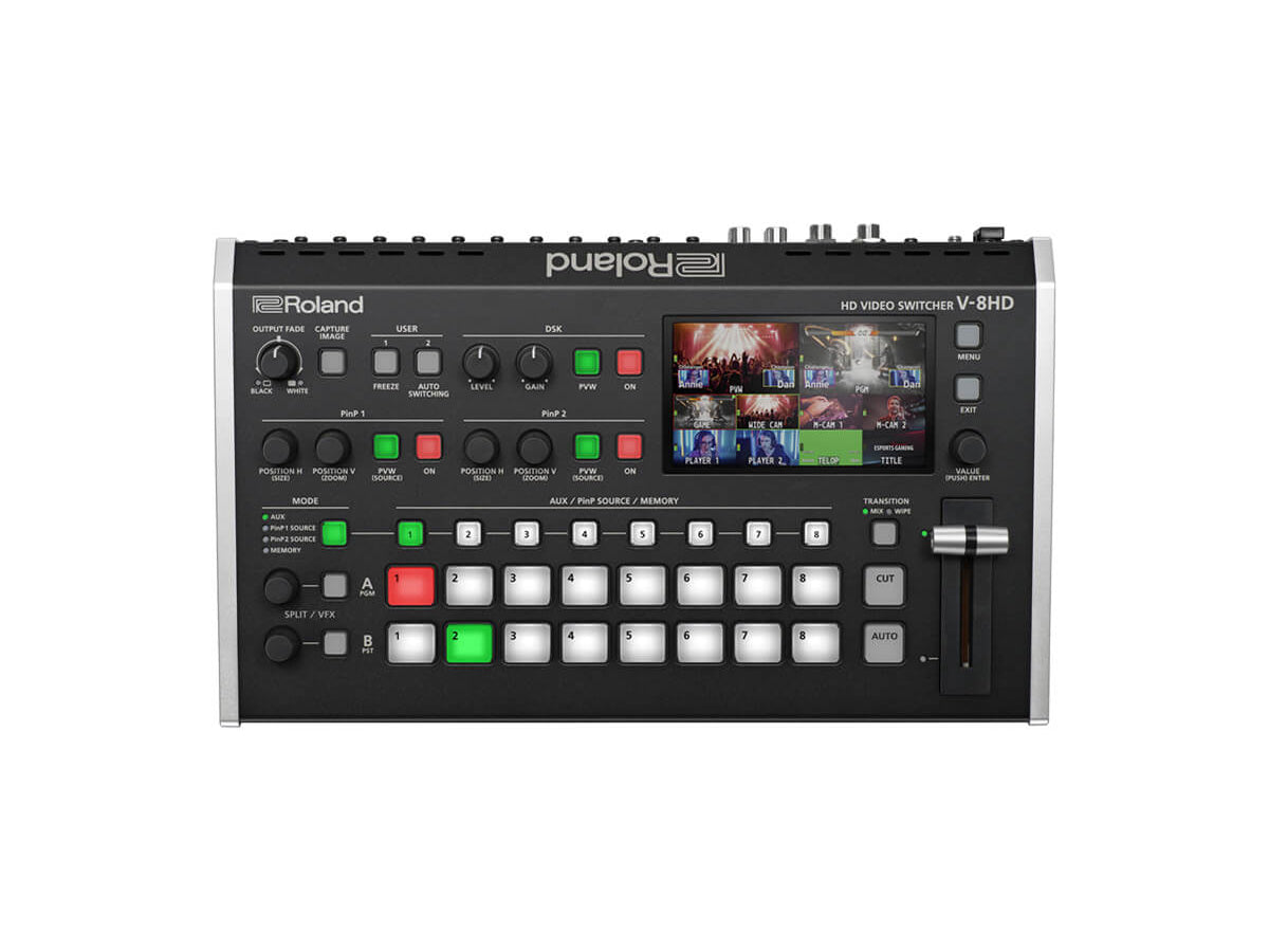 Roland V-8HD 8 Channel HD Video Switcher