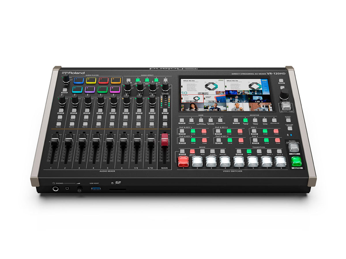 Roland VR-120HD Direct Streaming AV Mixer