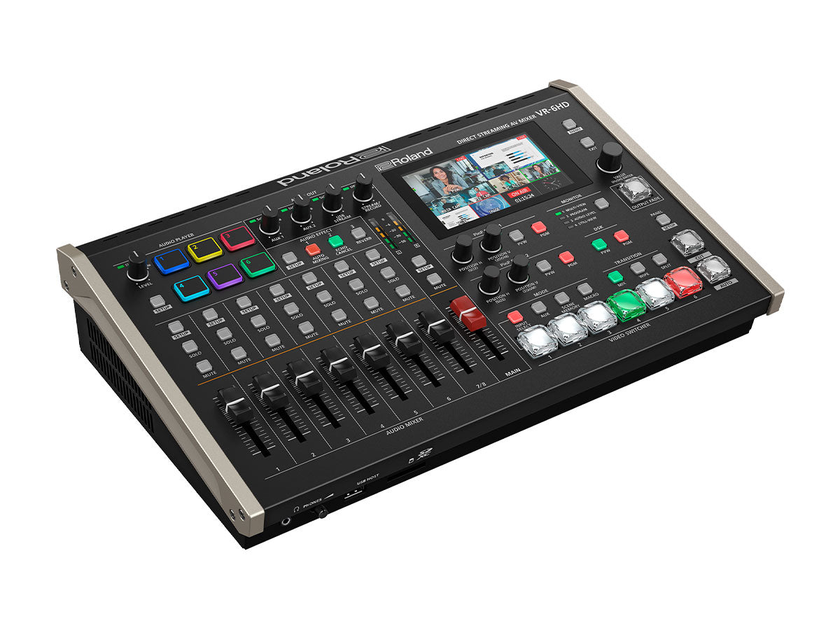 Roland VR-6HD Direct Streaming A/V Mixer