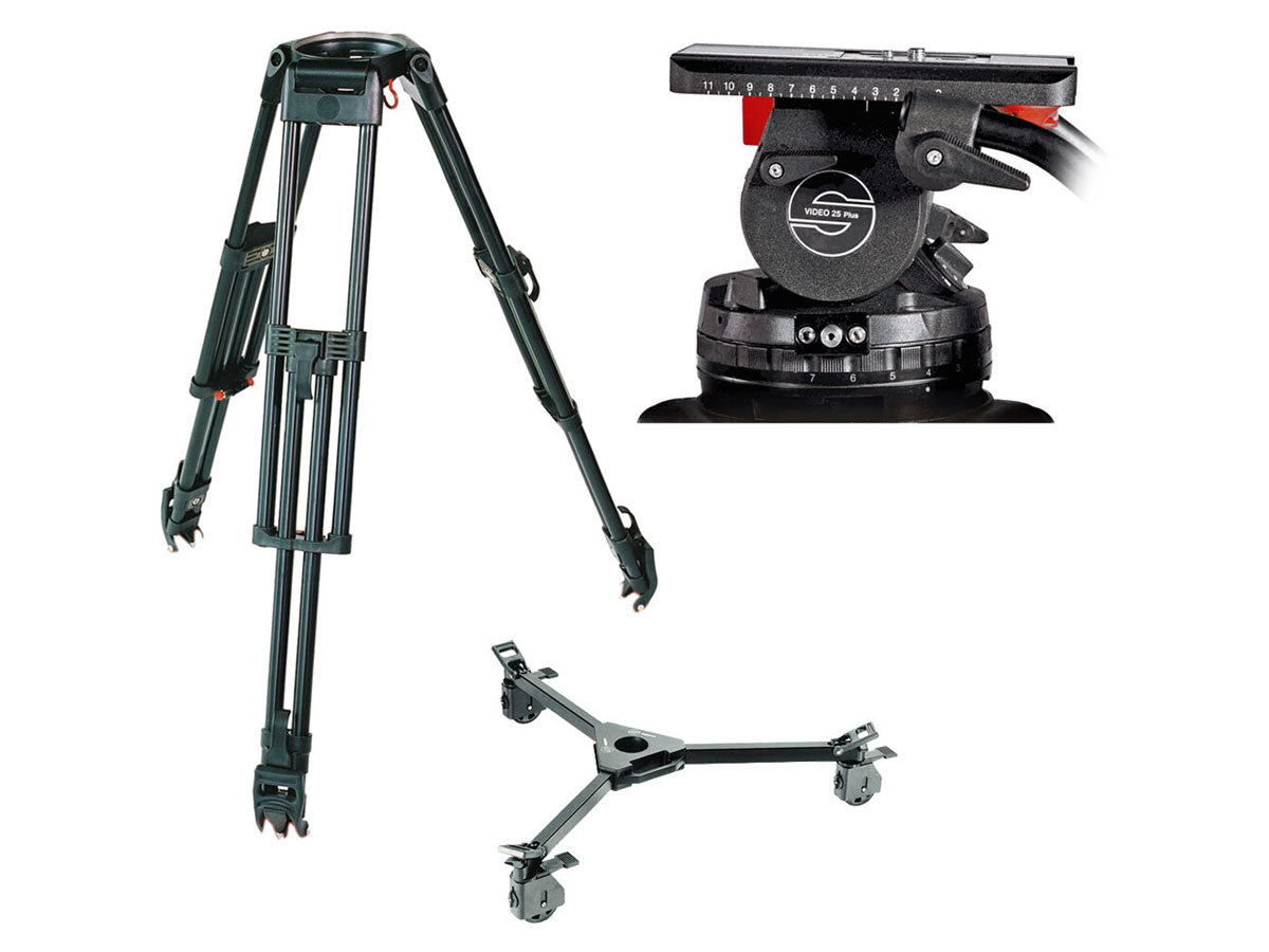 Sachtler System 25 EFP 2 with Dolly (150mm Bowl)