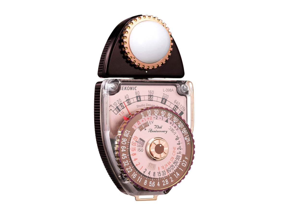 Sekonic 70th Anniversary Edition L-398A STUDIO DELUXE III Analog Light Meter