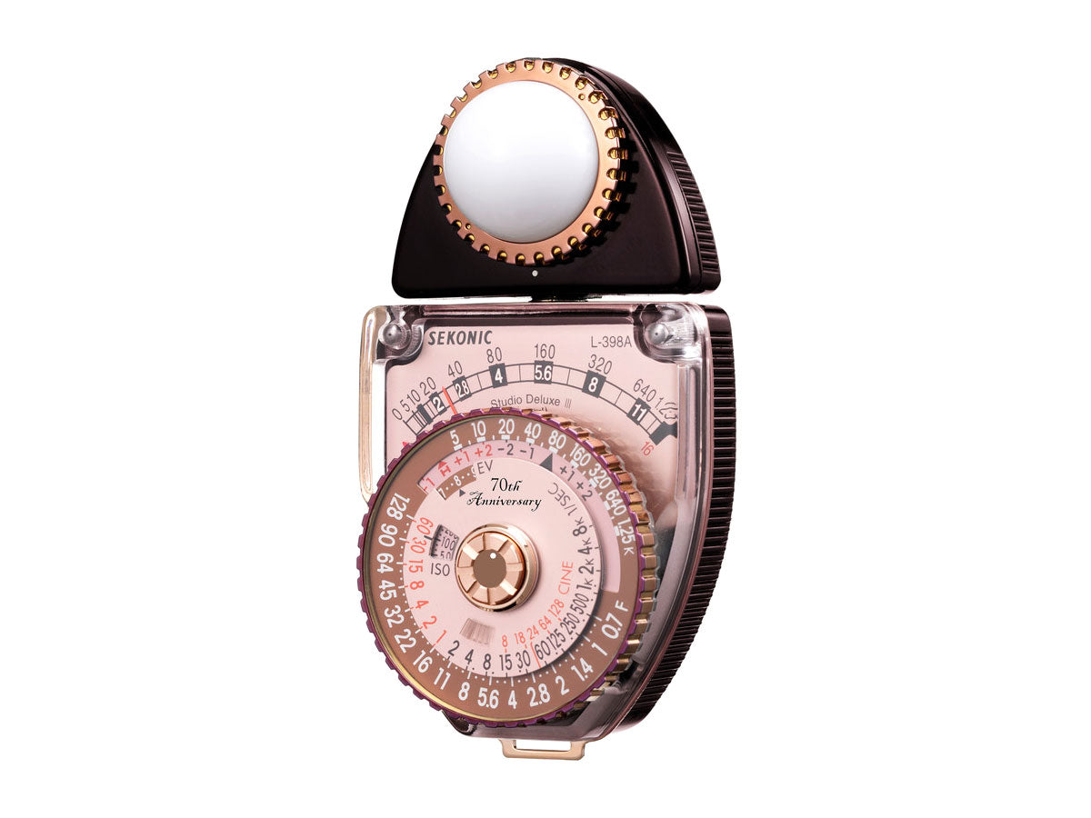 Sekonic 70th Anniversary Edition L-398A STUDIO DELUXE III Analog Light Meter