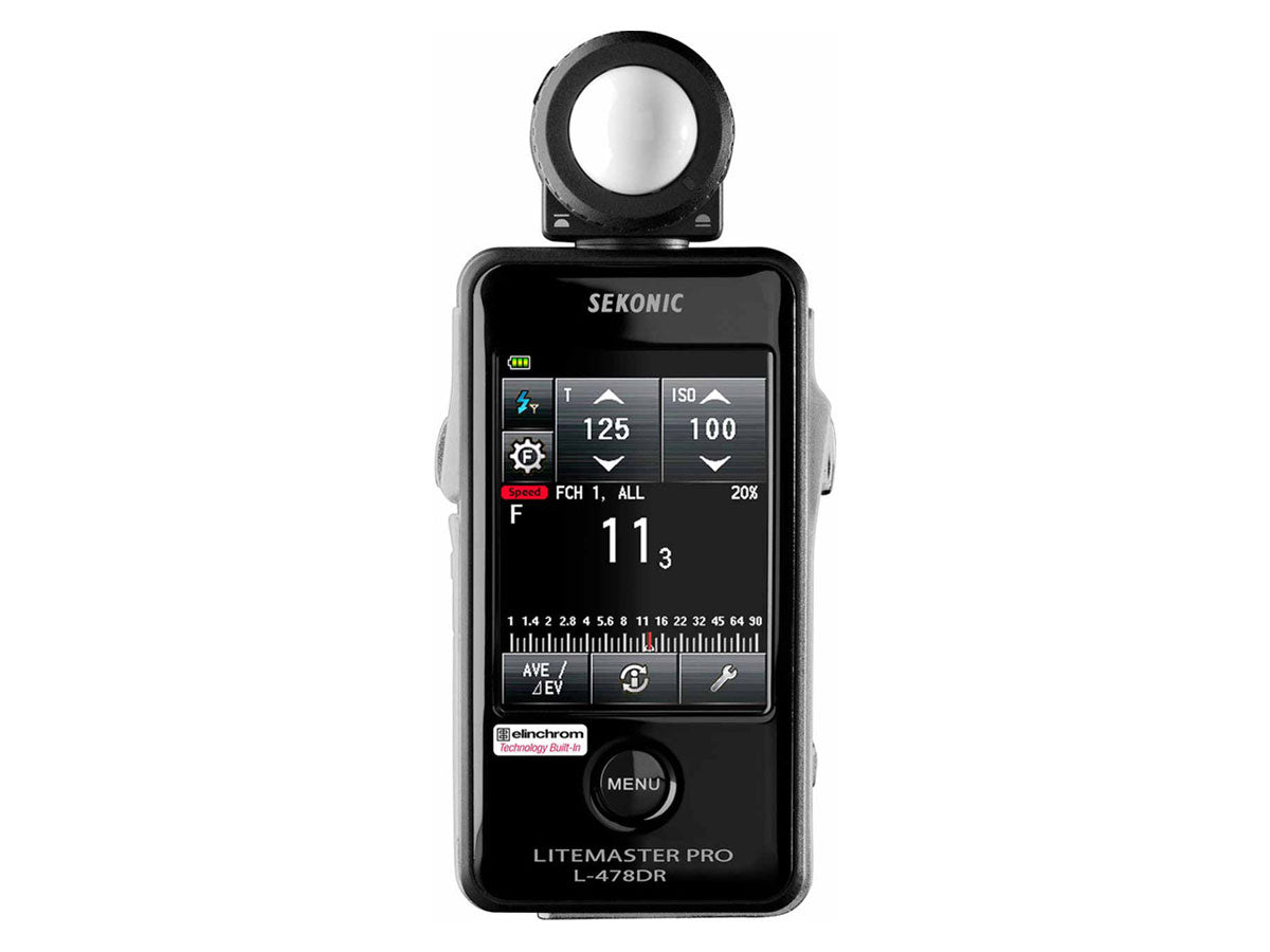 Sekonic L-478DR-EL LiteMaster PRO for Elinchrom Skyport System Light Meter