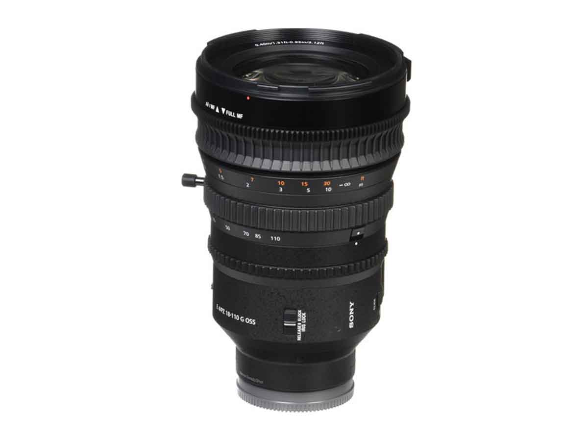 Sony E PZ 18-110 mm f/4 G OSS Lens