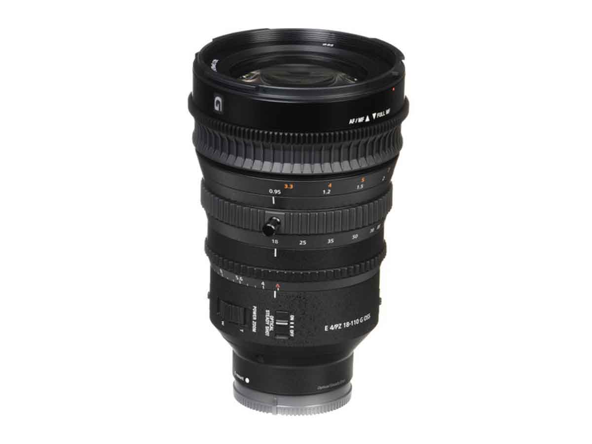 Sony E PZ 18-110 mm f/4 G OSS Lens