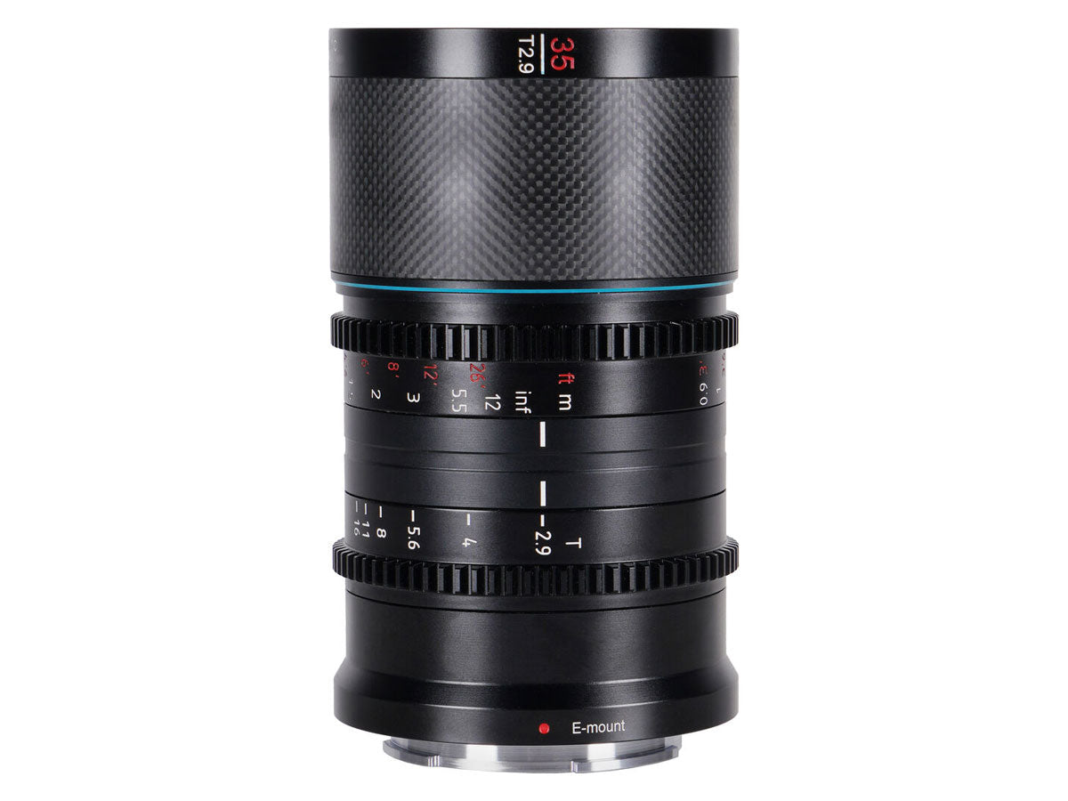 Sirui Saturn 35mm T2.9 1.6x Anamorphic Lens - Blue Flare (DL Mount)