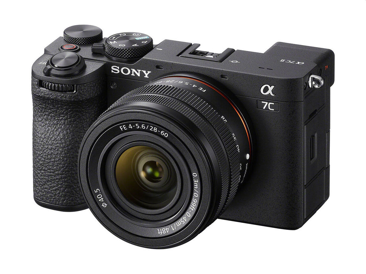 Sony Alpha 7CII Full-Frame Mirrorless Camera & FE 28-60mm F4-5.6 Lens (Black)
