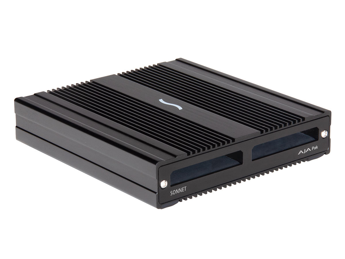 Sonnet SF3 Series - AJA PAK Media Pro Card Reader