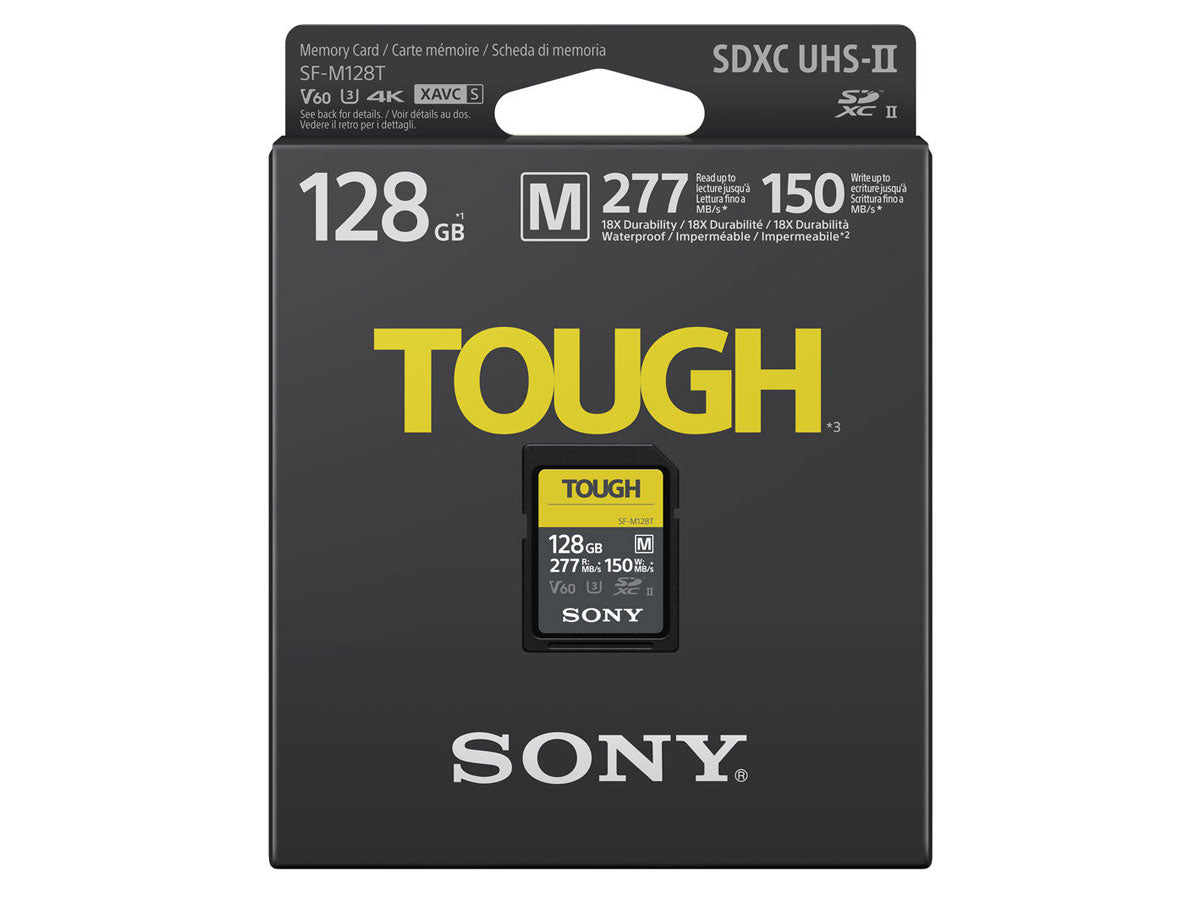 Sony 128GB SF-M Tough Series UHS-II SDXC Memory Card
