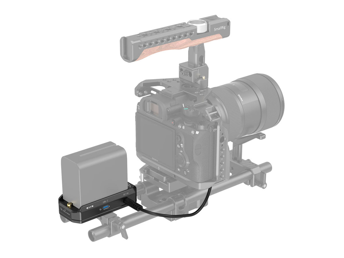 SmallRig NP-F Adaptor Mount Plate Kit w/Dummy