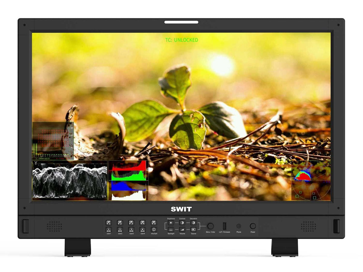 Swit BM-U245HDR 23.8-inch 4K 12GSDI HDR Studio Monitor