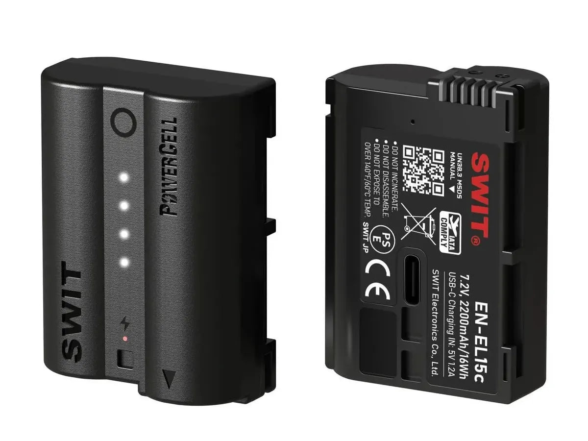 SWIT PowerCell Nikon EN-EL15c Type Camera Battery