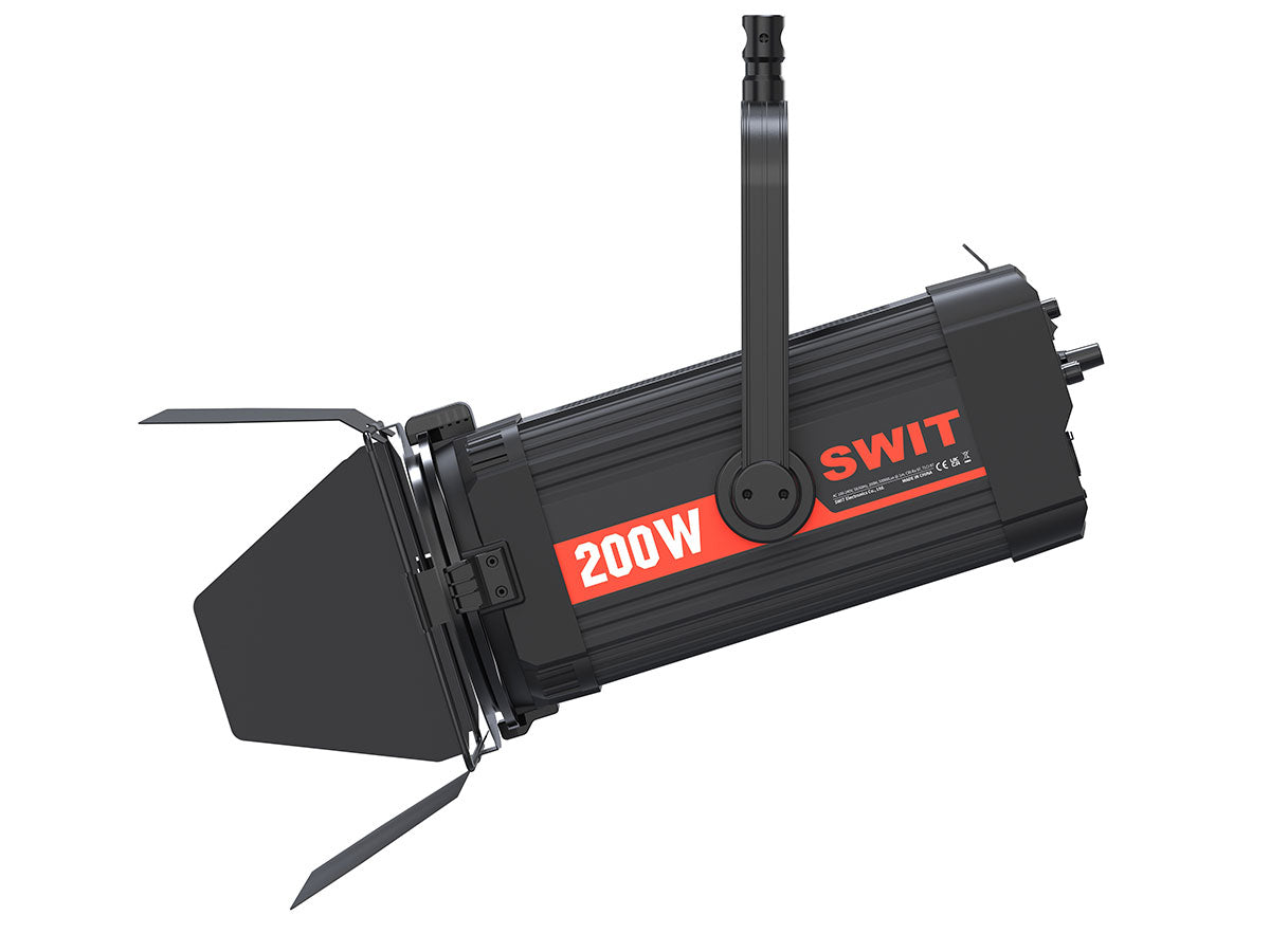 Swit 200W Bi-color Studio COB-LED Fresnel Light