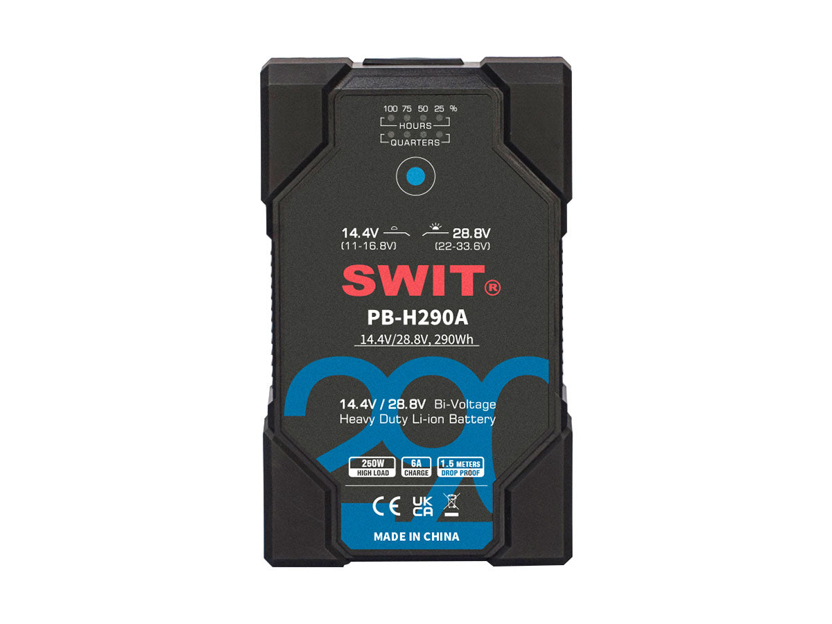 SWIT PB-H290A 290Wh High Load Bi-voltage Battery - Gold Mount